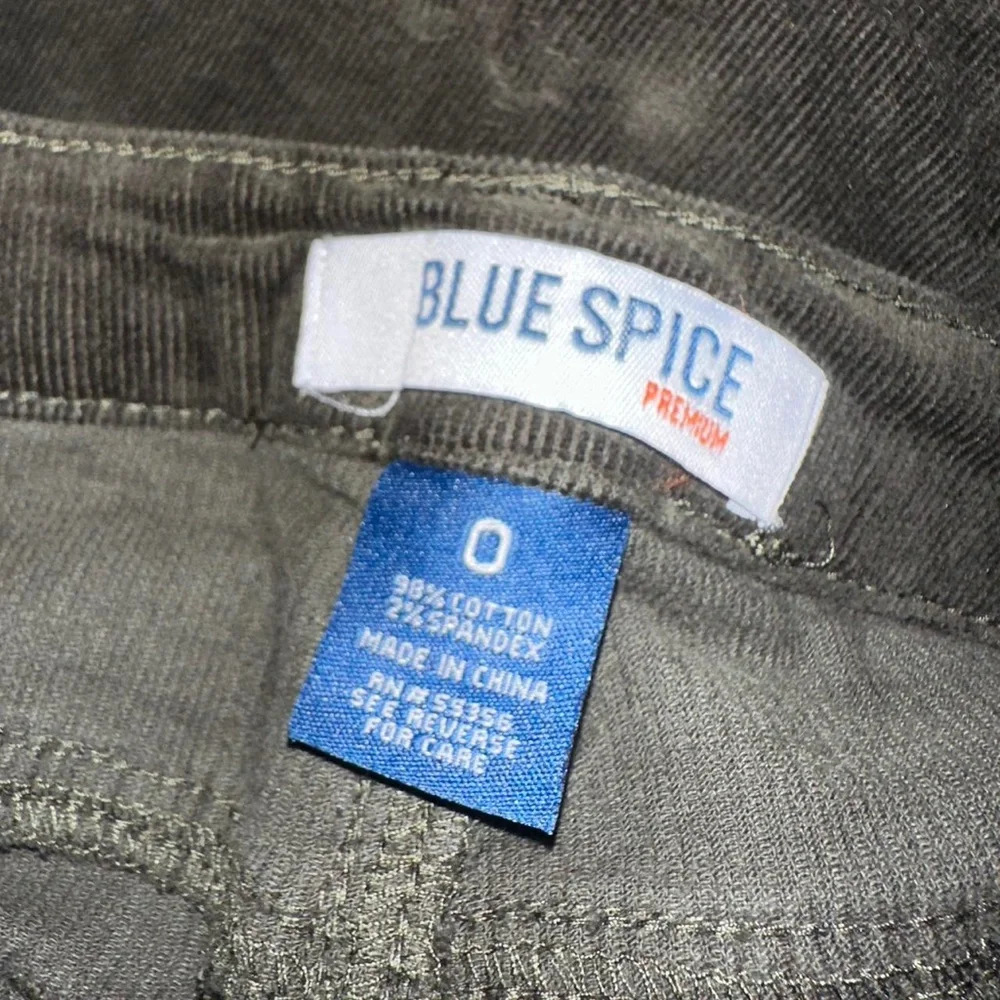 Corduroy Olive Pants - Picture 5 of 5